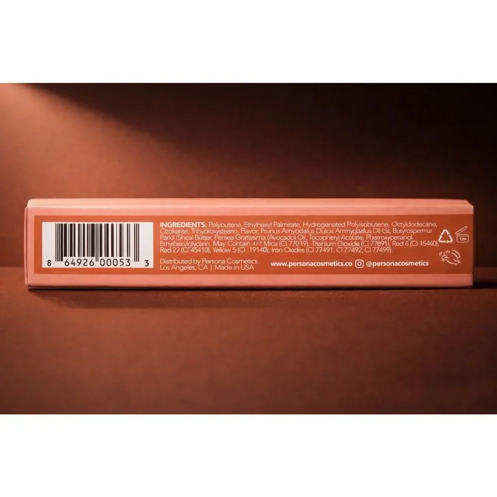 persona - Lip Gloss - Shade Honey Gloss - Vegan & Gluten Free - 6 mL